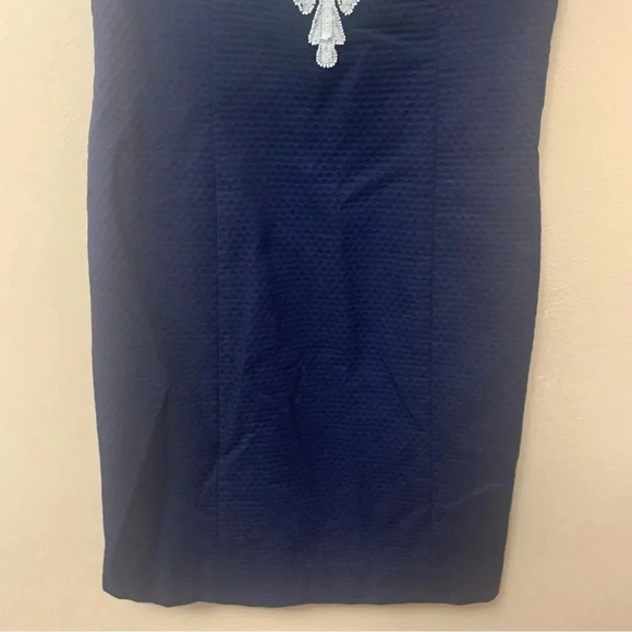 Lilly Pulitzer Gabby Shift Dress in True Navy Size 00 NWT New - Picture 5 of 14